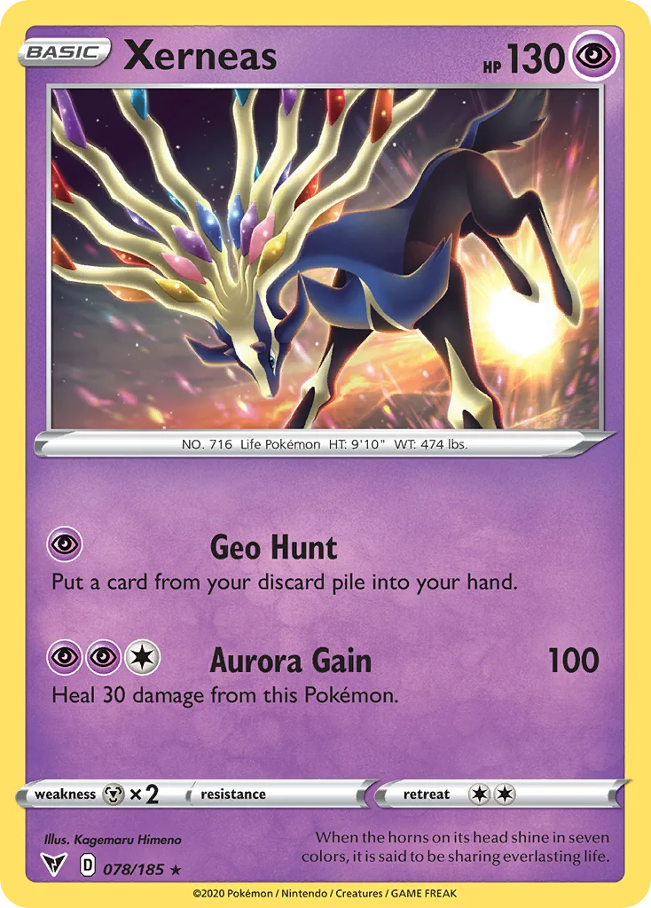 Xerneas 078/185 Rare holo