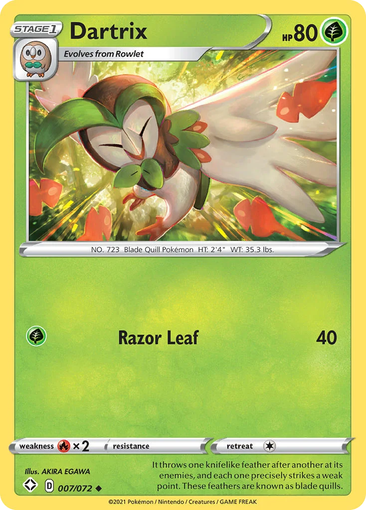 Dartrix 007/72 Uncommon