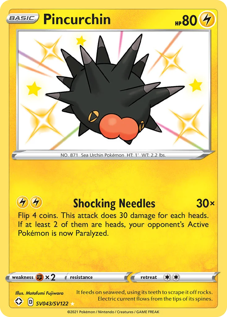 Pincurchin SV043/122 Rare shiny