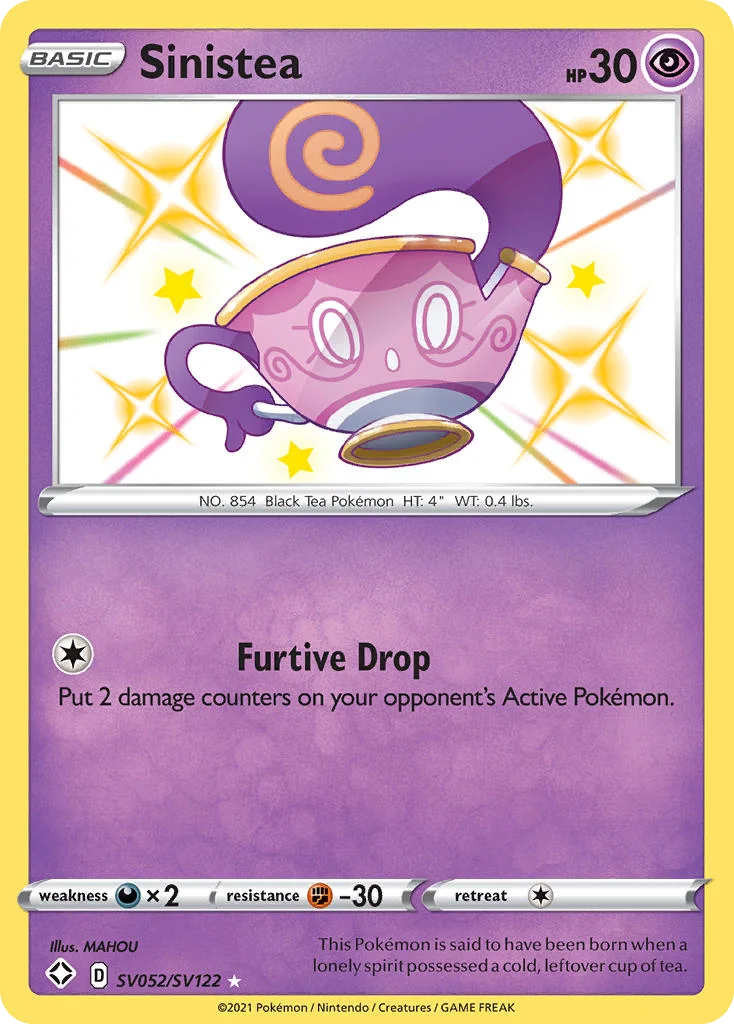 Sinistea SV052/122 Rare shiny