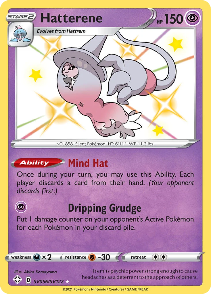 Hatterene SV056/122 Rare shiny