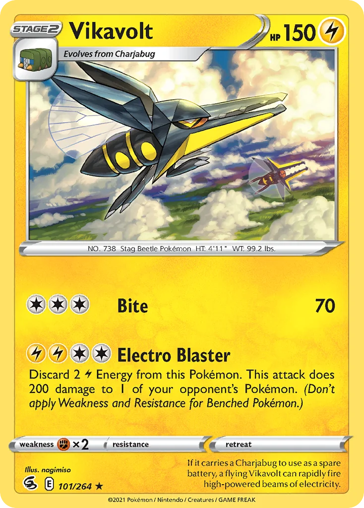 Vikavolt 101/264 Rare