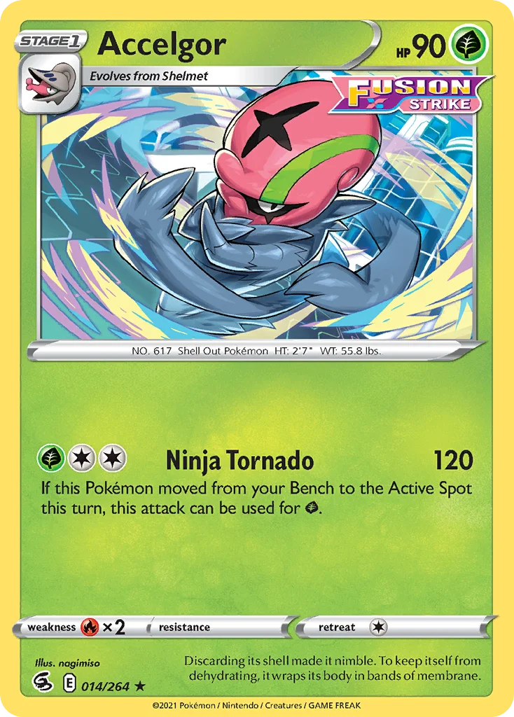 Accelgor 014/264 Rare