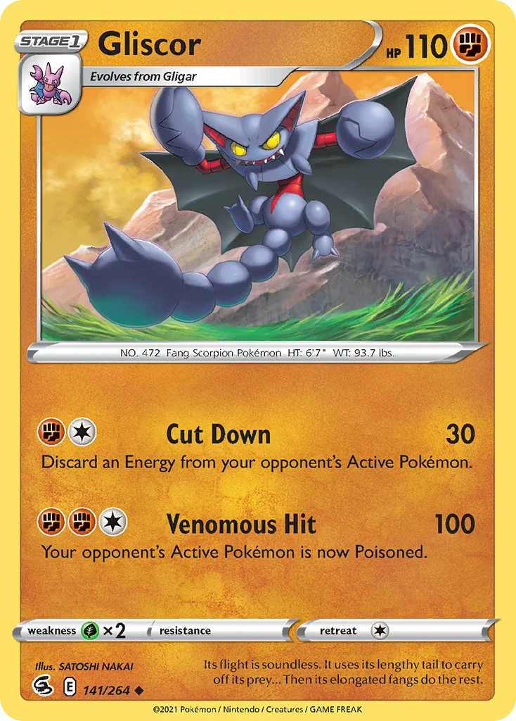 Gliscor 141/264 Uncommon