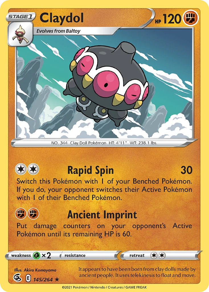 Claydol 145/264 Rare
