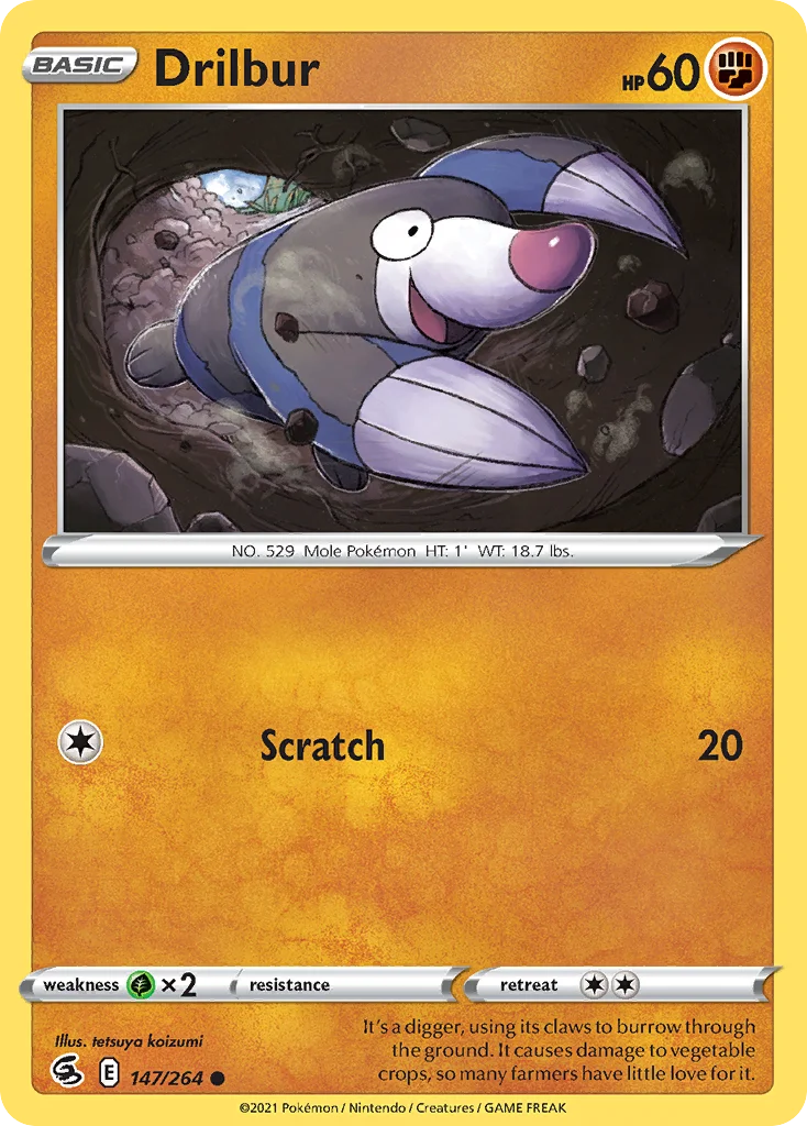 Drilbur 147/264 Common