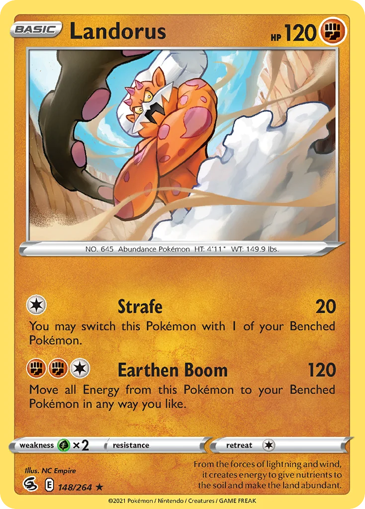 Landorus 148/264 Rare holo
