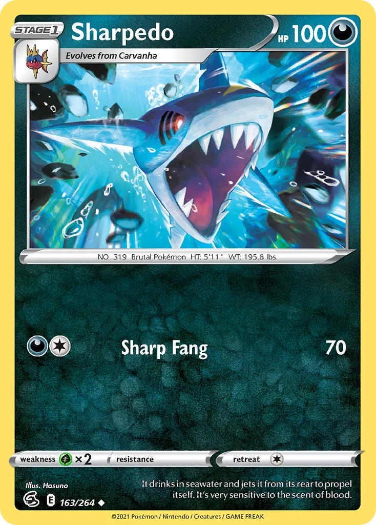 Sharpedo 163/264 Uncommon