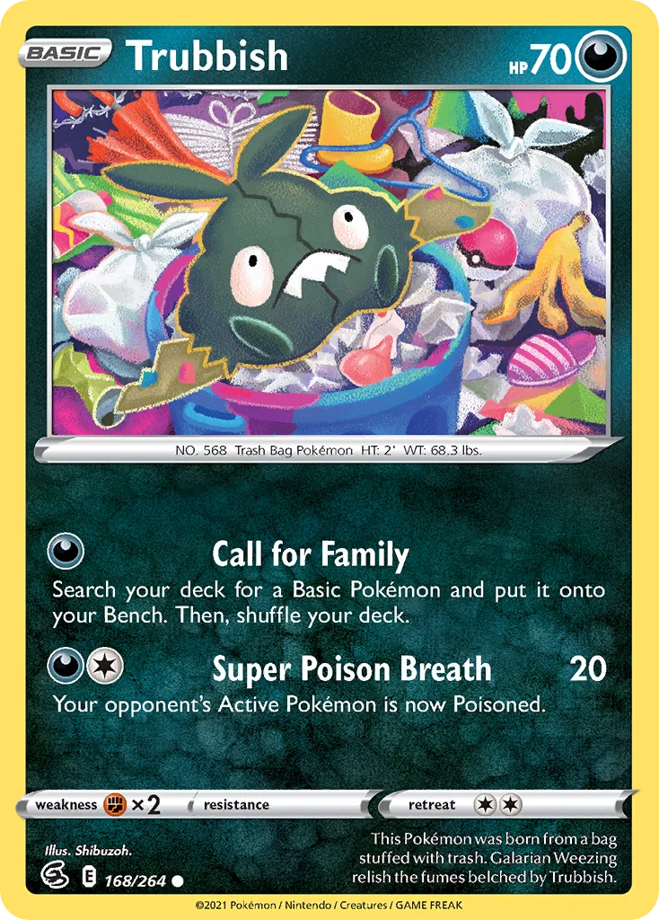 Trubbish 168/264 Common