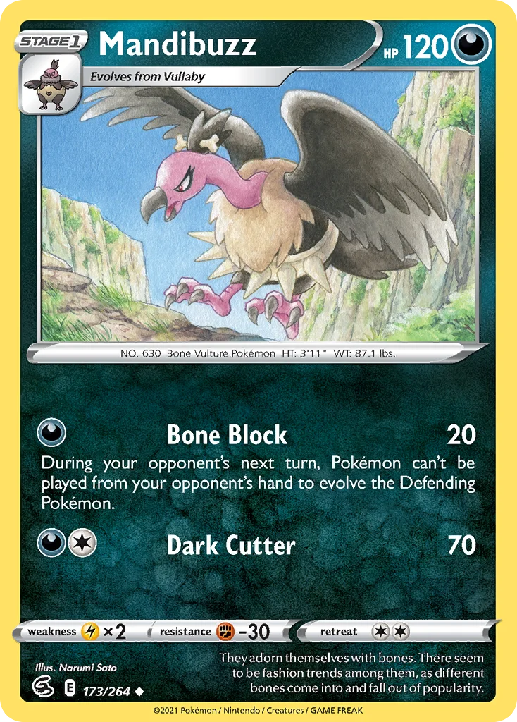 Mandibuzz 173/264 Uncommon