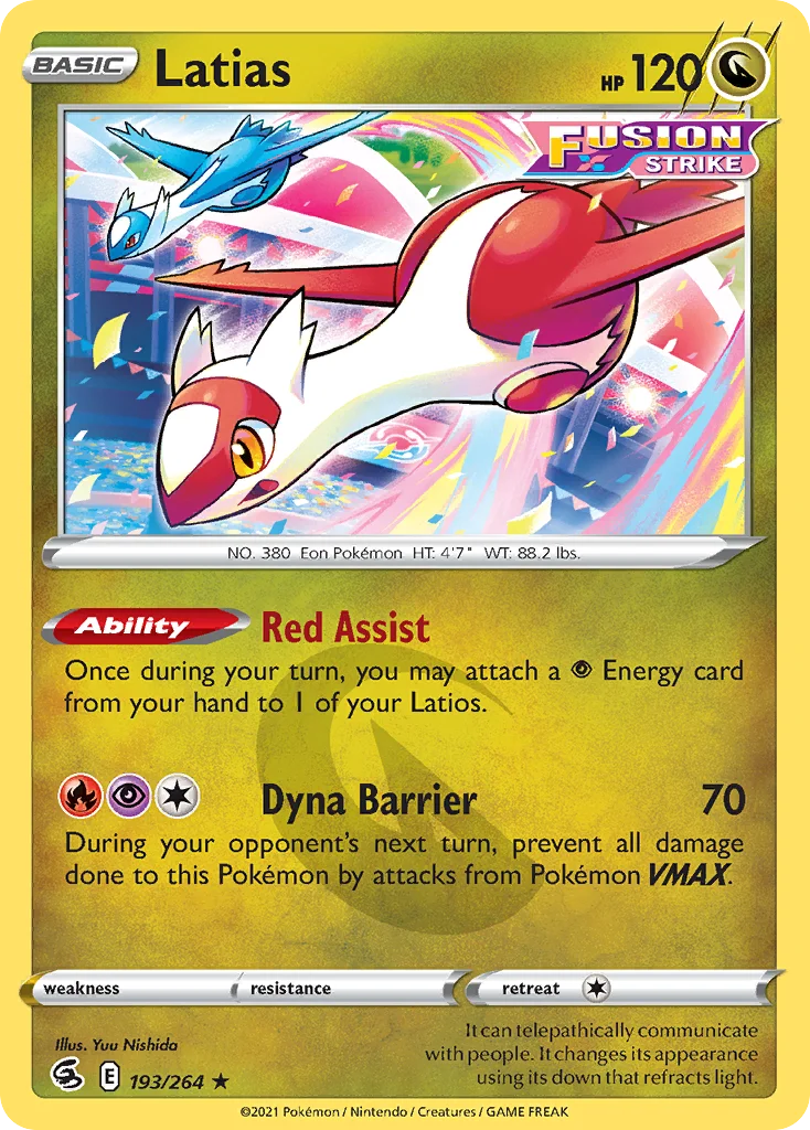 Latias 193/264 Rare