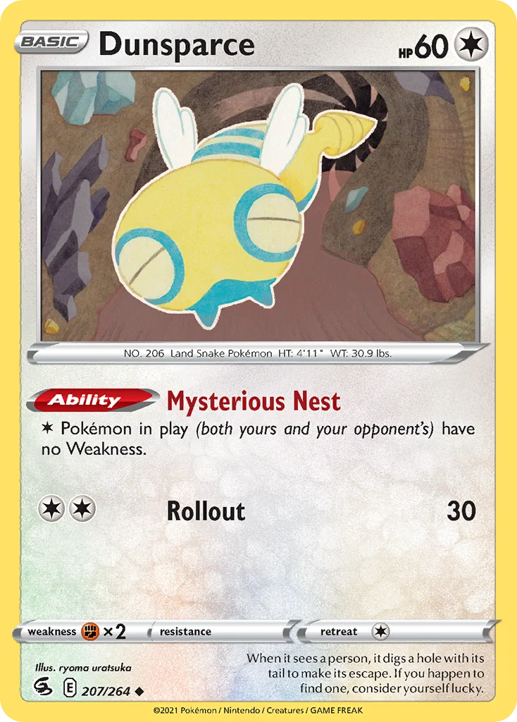 Dunsparce 207/264 Uncommon