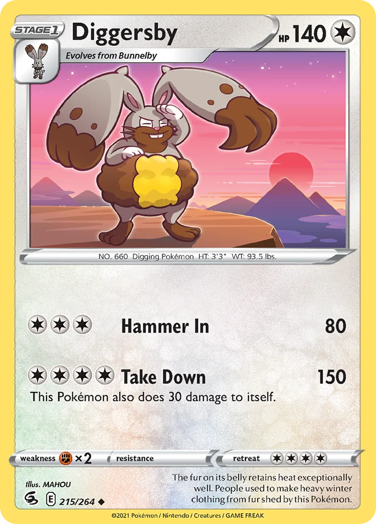 Diggersby 215/264 Uncommon
