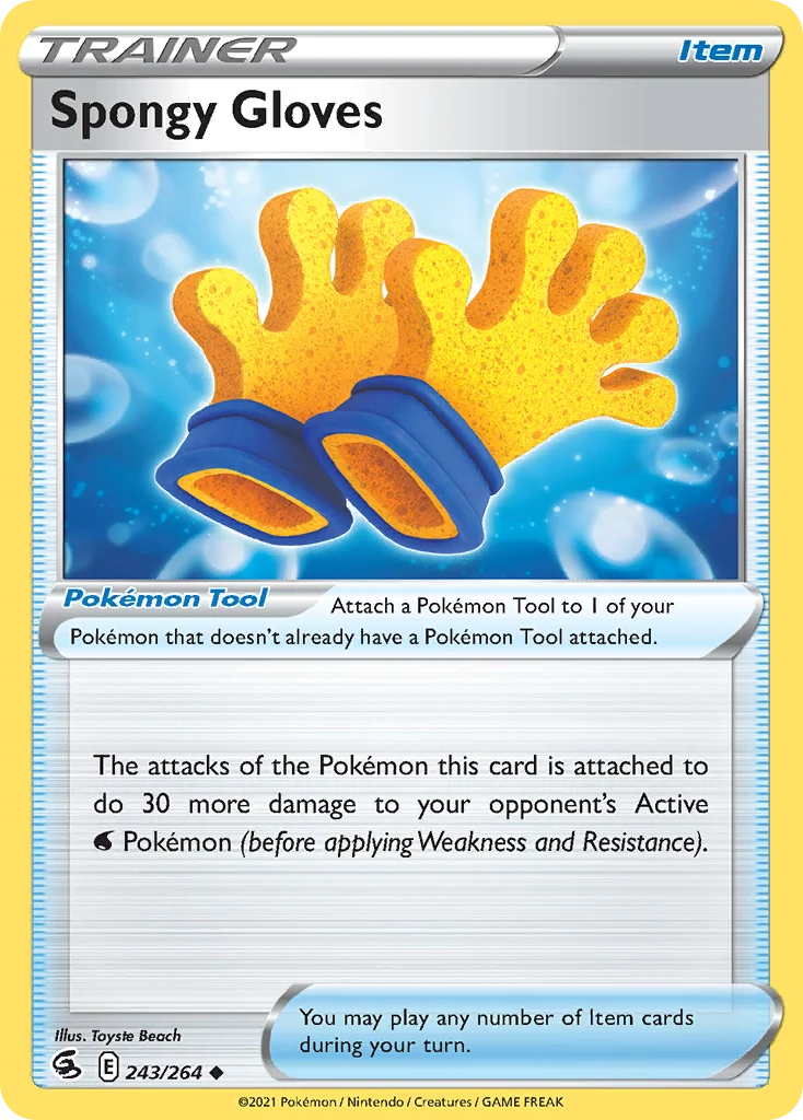 Spongy Gloves 243/264 Uncommon