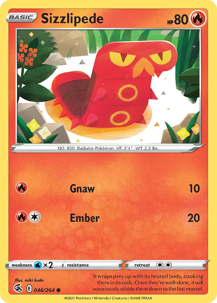 Sizzlipede 046/264 Common