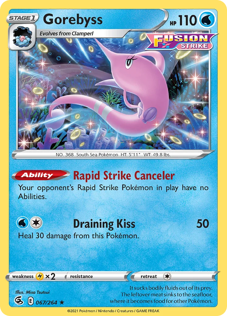 Gorebyss 067/264 Rare
