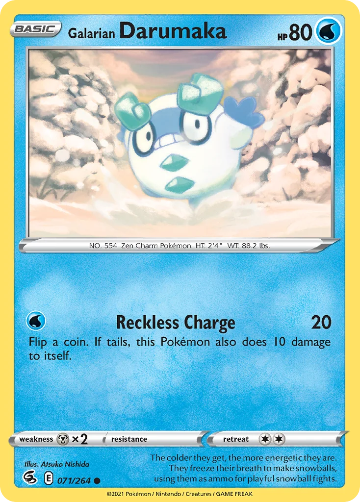 Galarian Darumaka 071/264 Common