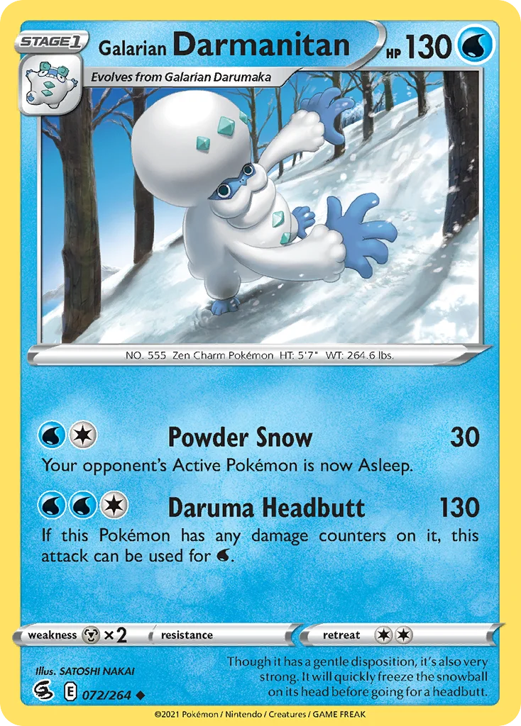 Galarian Darmanitan 072/264 Uncommon