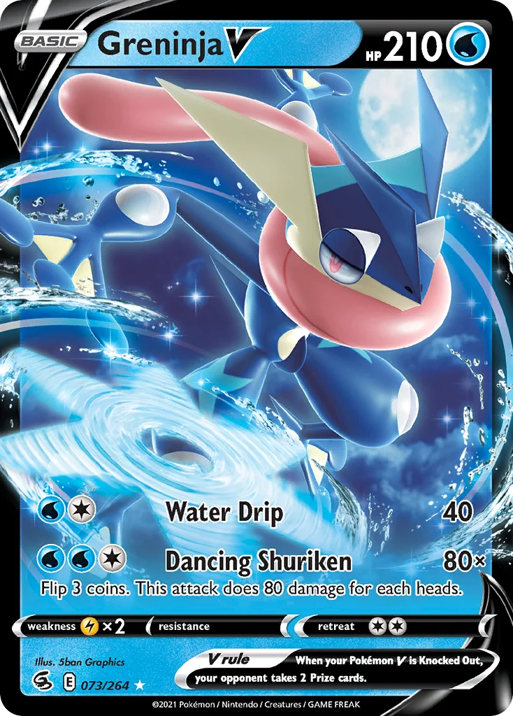 Greninja V 073/264 Rare holo v