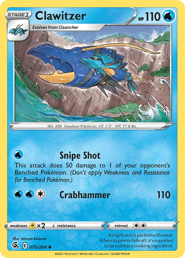 Clawitzer 075/264 Uncommon
