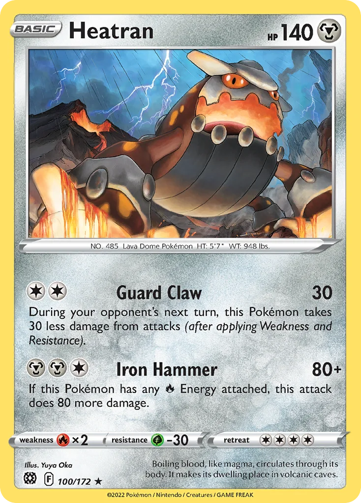 Heatran 100/172 Rare