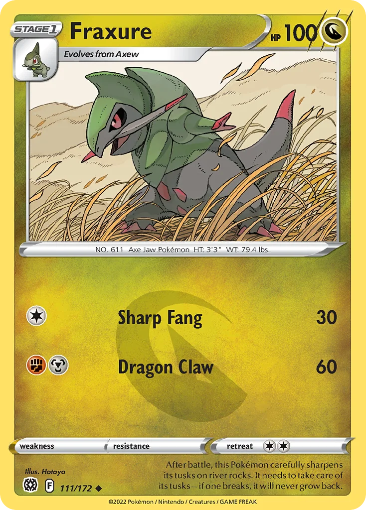 Fraxure 111/172 Uncommon