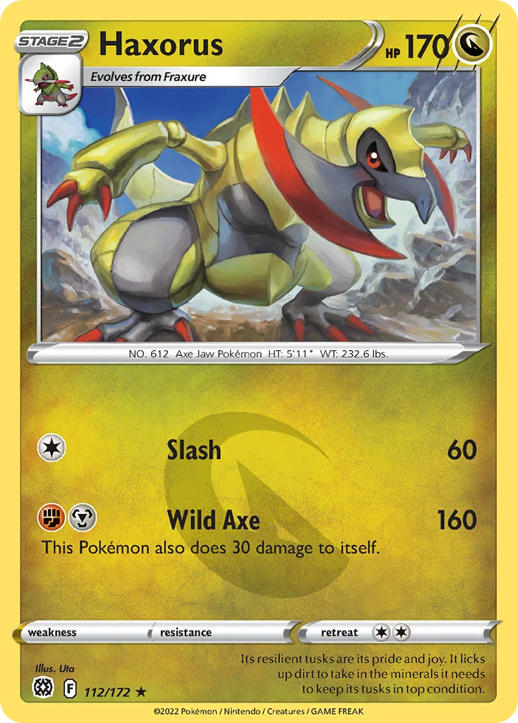 Haxorus 112/172 Rare