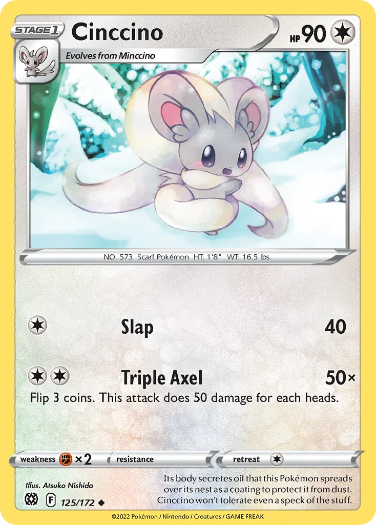 Cinccino 125/172 Uncommon