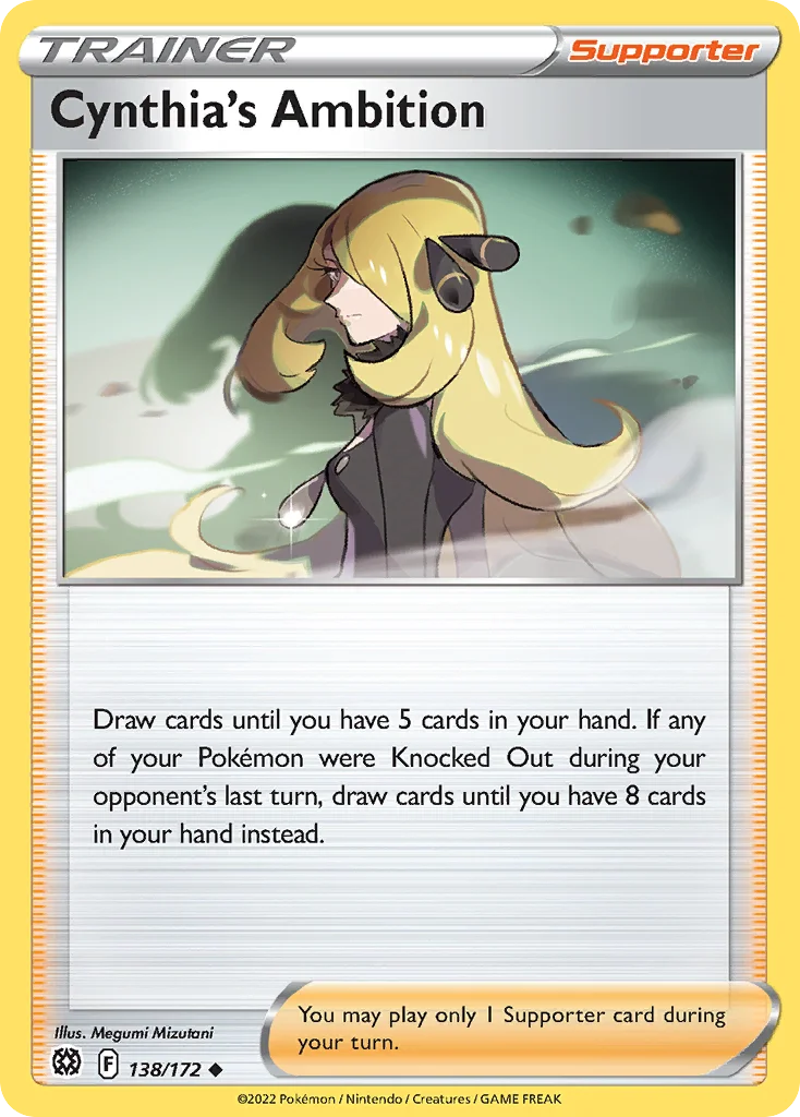 Cynthia's Ambition 138/172 Uncommon