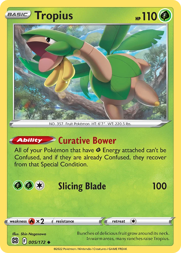 Tropius 005/172 Uncommon