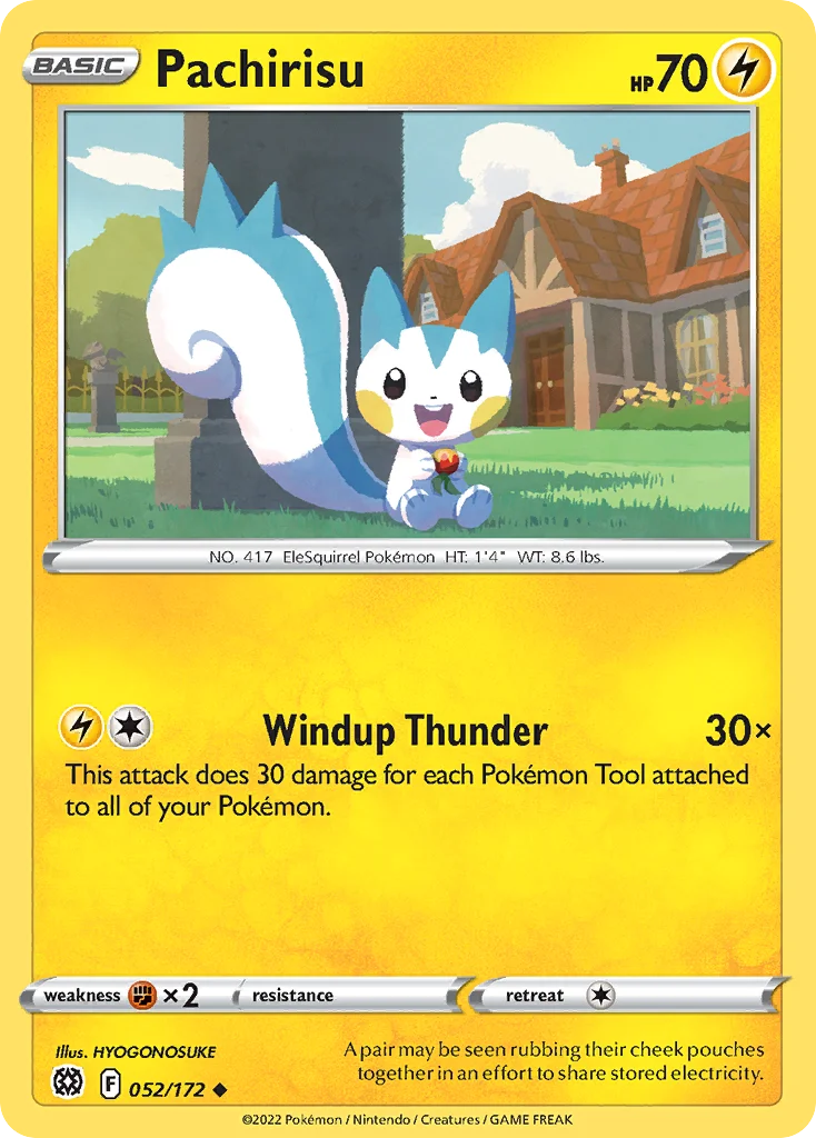 Pachirisu 052/172 Uncommon