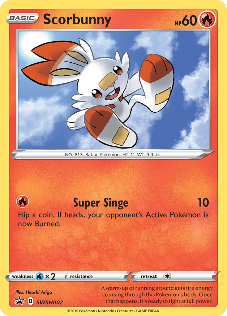 Scorbunny SWSH002/307 Promo