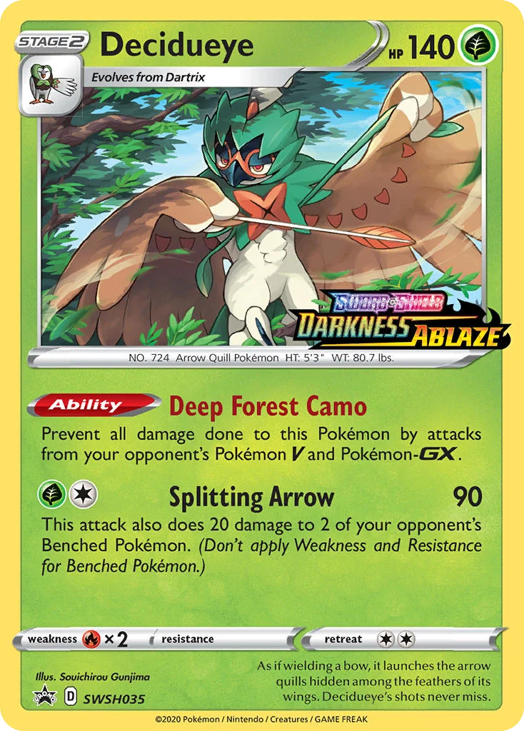 Decidueye SWSH035/307 Promo