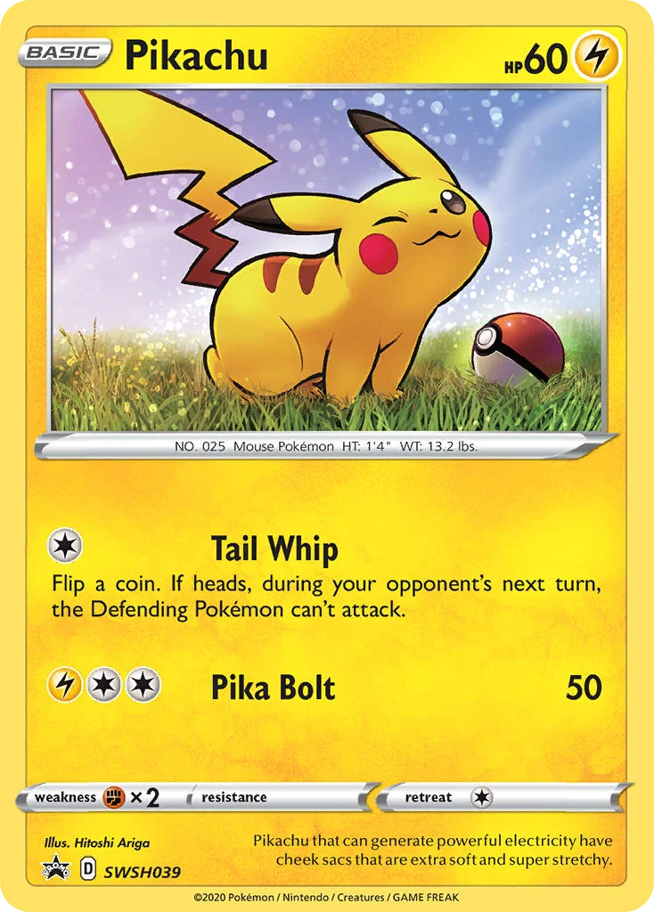 Pikachu SWSH039/307 Promo