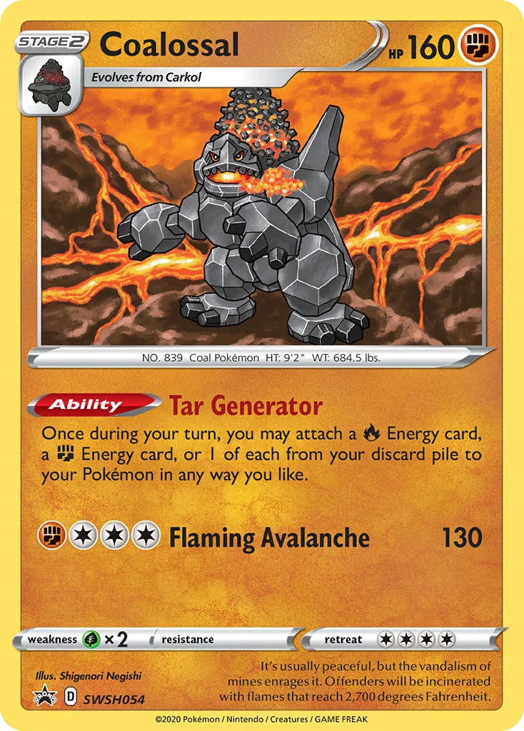Coalossal SWSH054/307 Promo