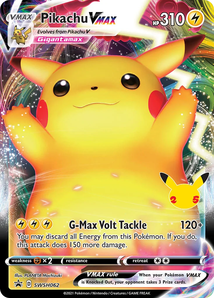 Pikachu VMAX SWSH062/307 Promo
