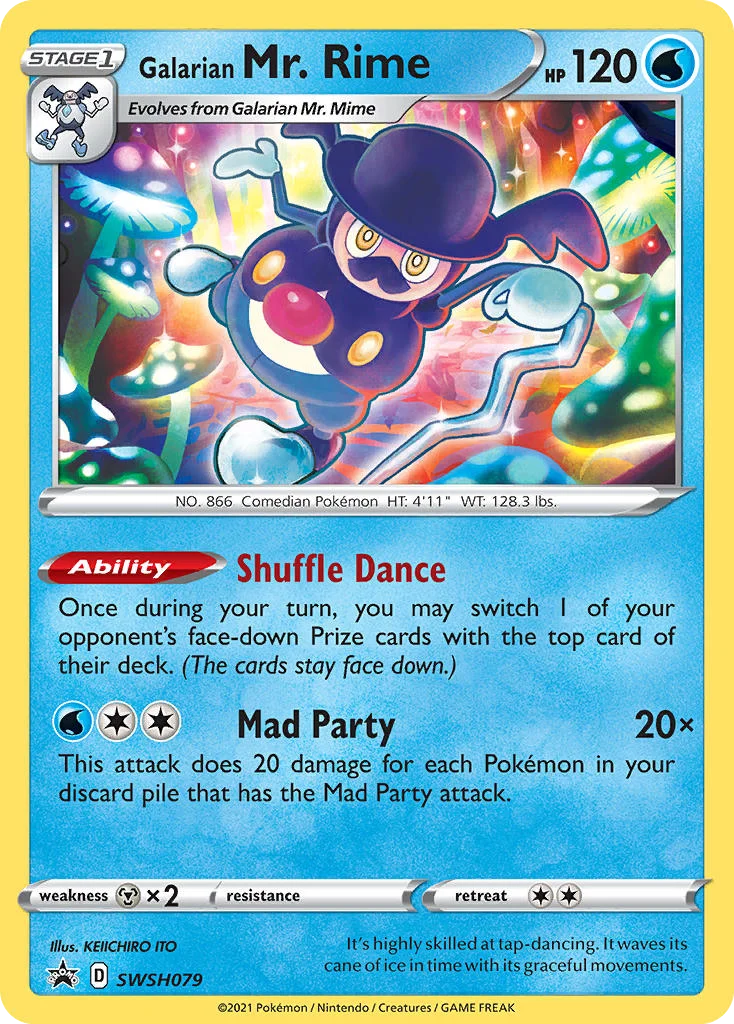 Galarian Mr. Rime SWSH079 Promo