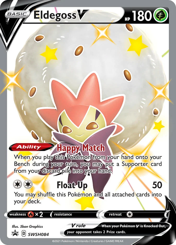 Eldegoss V SWSH084 Promo