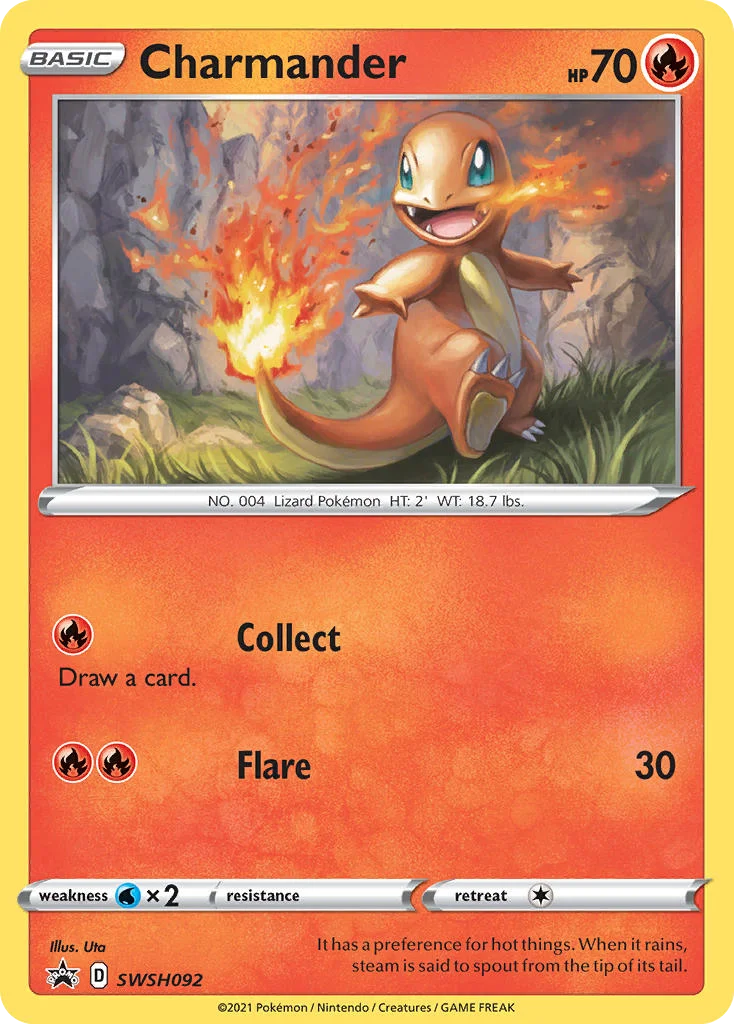 Charmander SWSH092 Promo