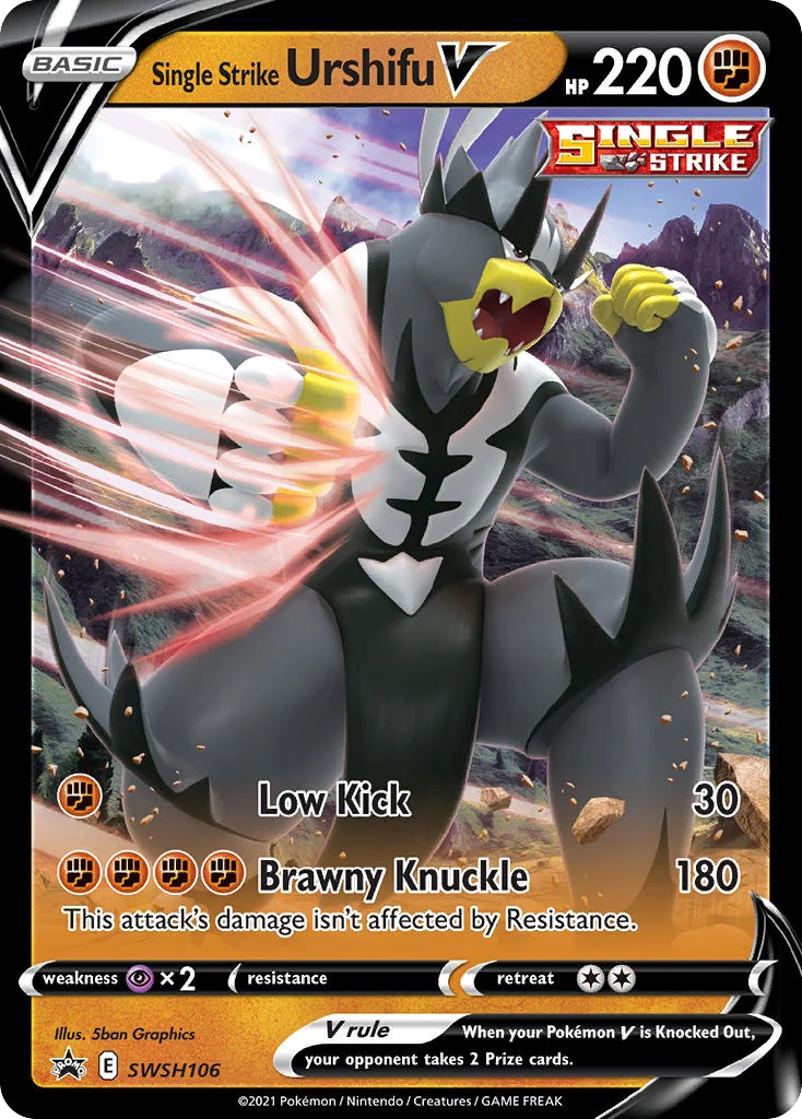 Single Strike Urshifu V SWSH106/307 Promo