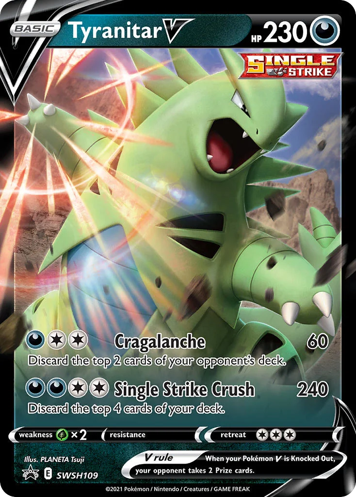 Tyranitar V SWSH109/307 Promo