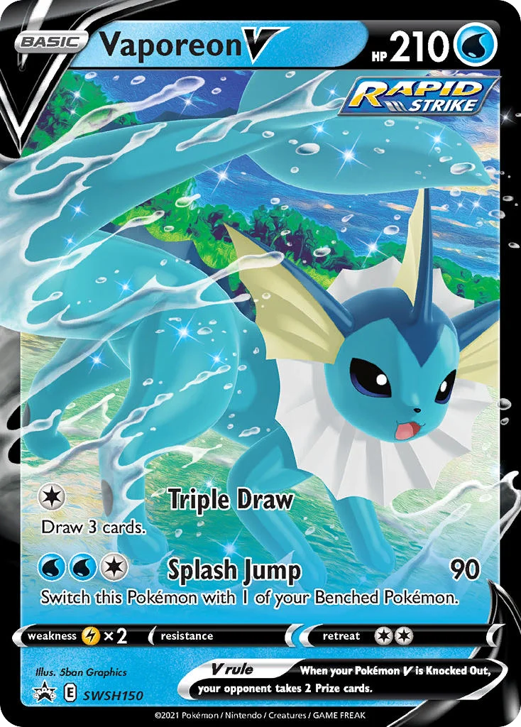 Vaporeon V SWSH150/307 Promo