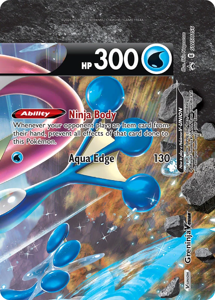 Greninja V-UNION SWSH156/307 Promo