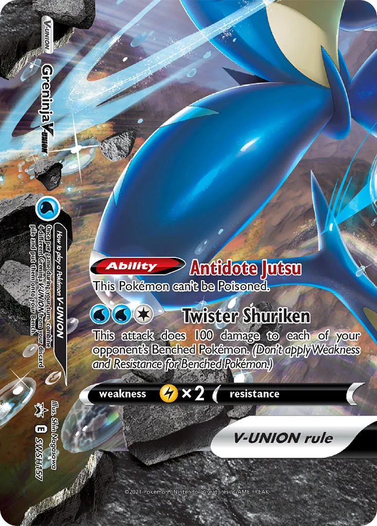 Greninja V-UNION SWSH157/307 Promo