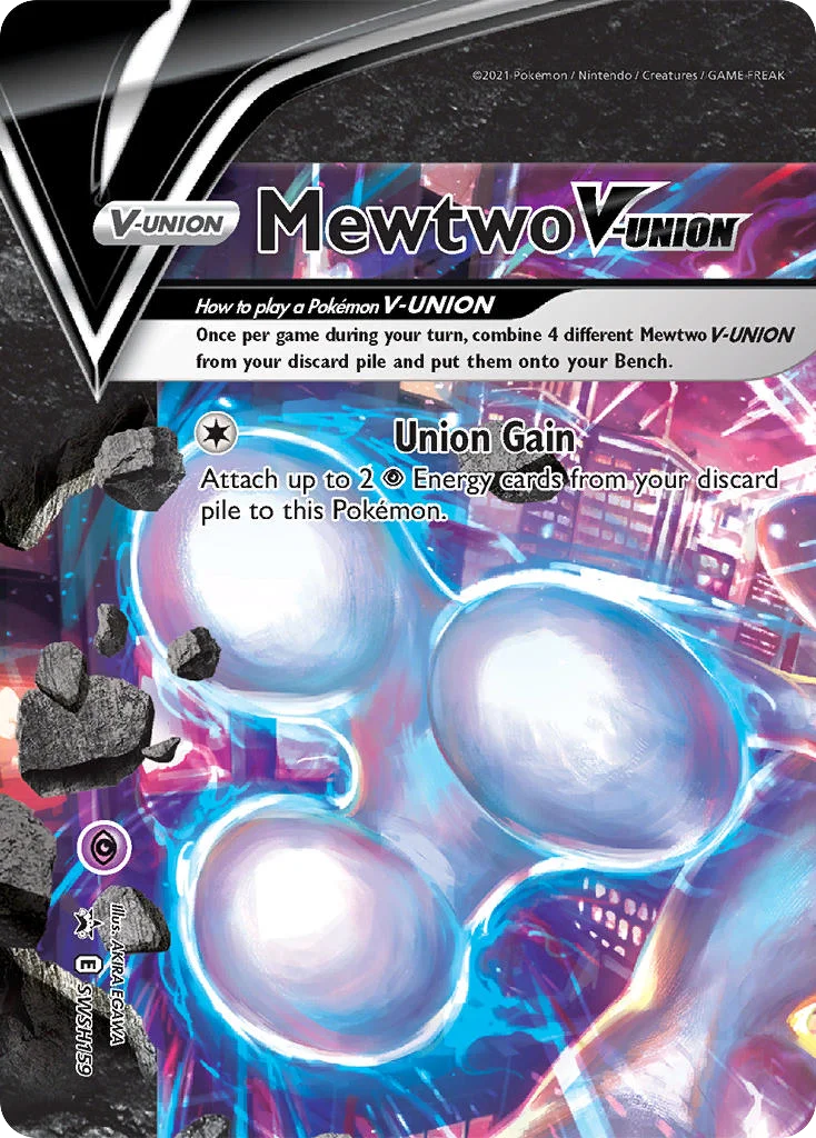 Mewtwo V-UNION SWSH159/307 Promo