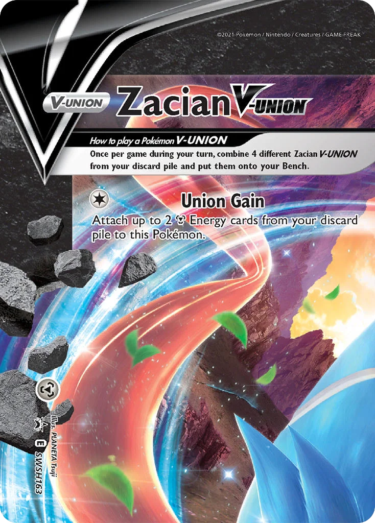 Zacian V-UNION SWSH163/307 Promo