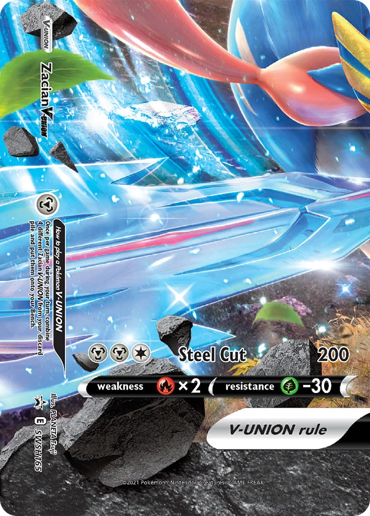 Zacian V-UNION SWSH165/307 Promo