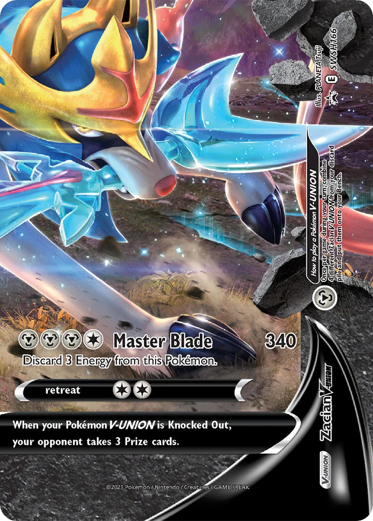 Zacian V-UNION SWSH166/307 Promo