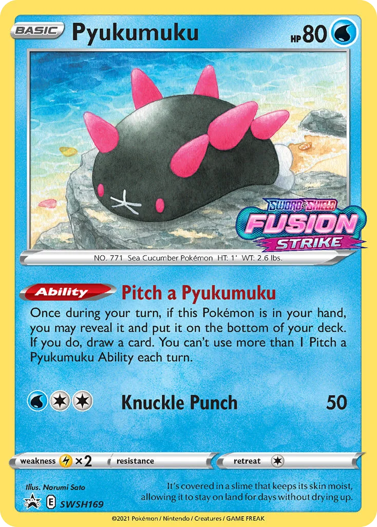 Pyukumuku SWSH169/307 Promo