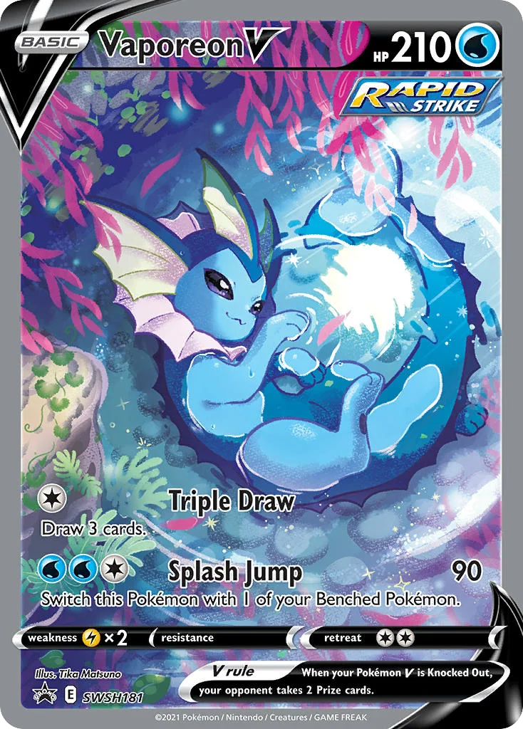 Vaporeon V SWSH181/307 Promo